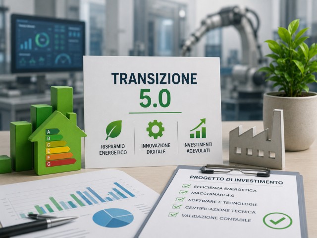 Bonus Transizione 5.0: Al via l’invio dei moduli per il credito d'imposta